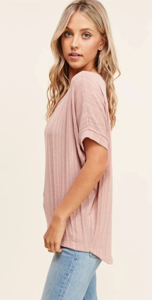 Alexander Short Sleeve Top-5 Colors Available