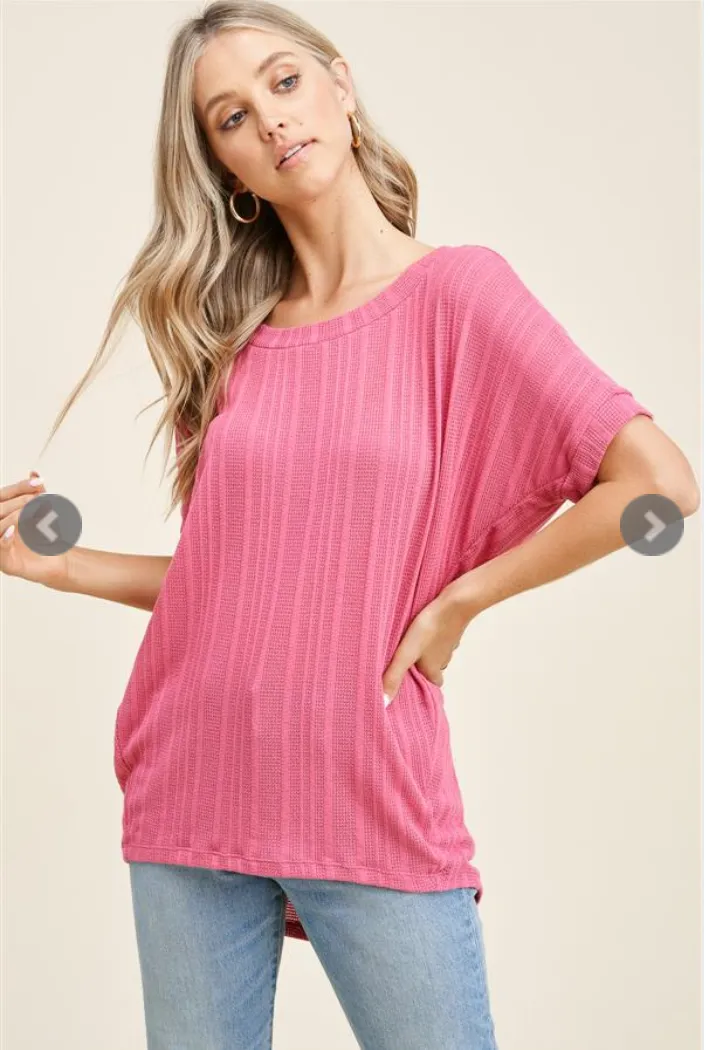 Alexander Short Sleeve Top-5 Colors Available