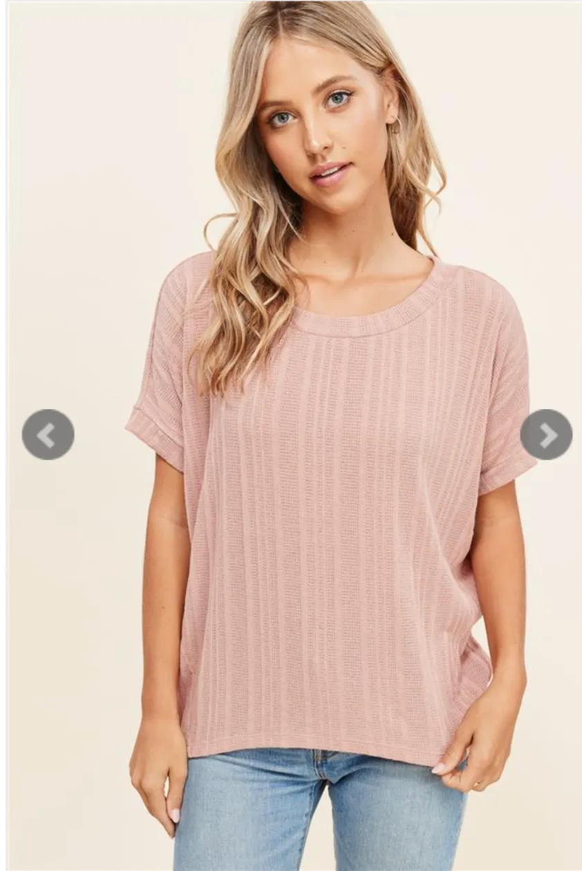 Alexander Short Sleeve Top-5 Colors Available