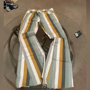 Alter’d State Striped flare jeans