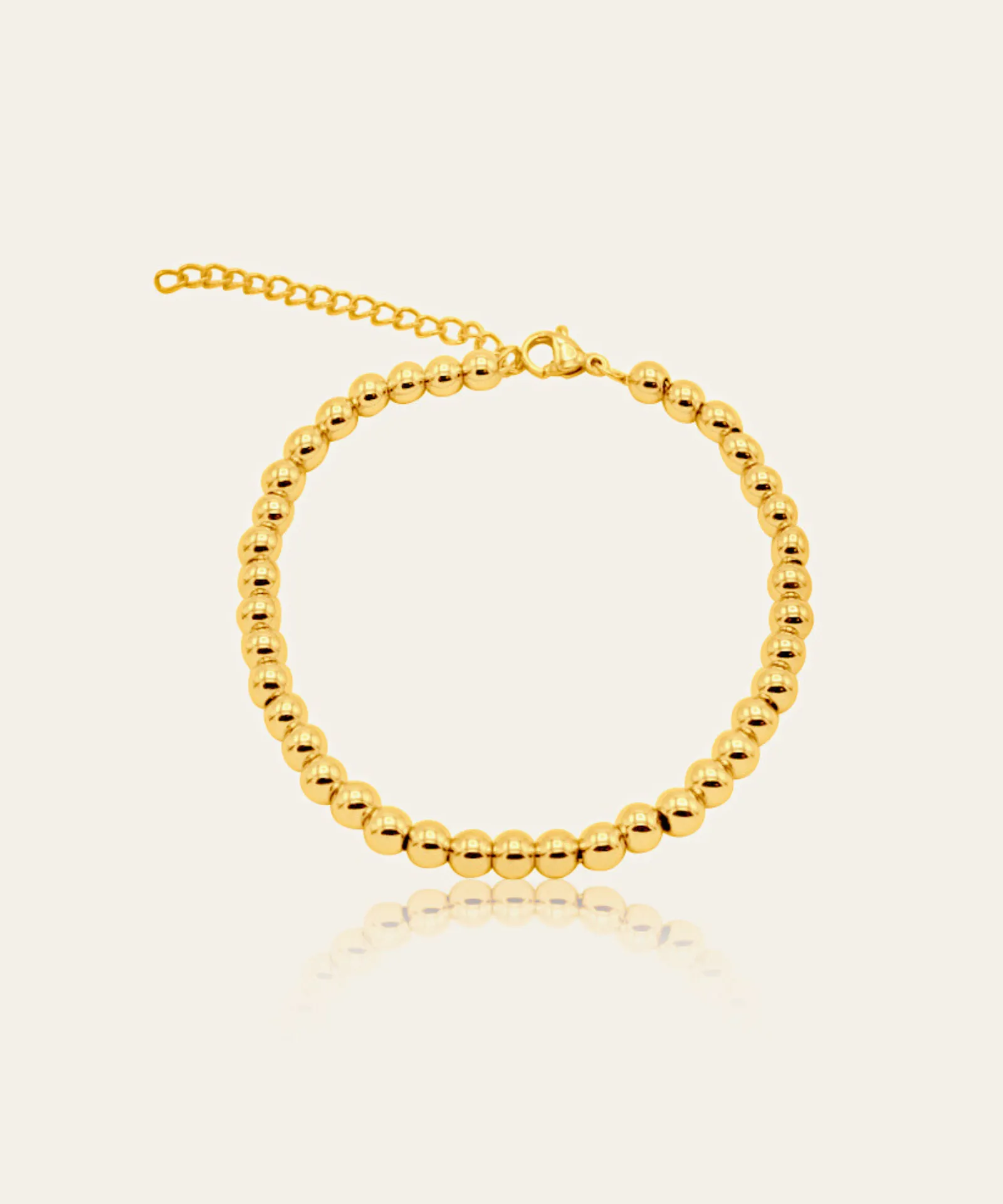 Amara Gold Bead Bracelet