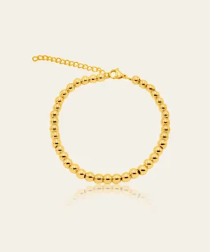 Amara Gold Bead Bracelet