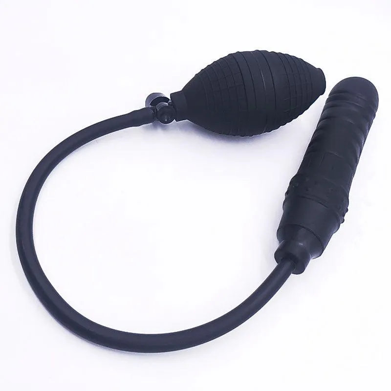 Anal plug Unisex Silicone Inflatable Air Bag Waterproof Adult Massager