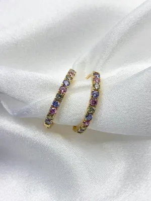 Angel Pastel Hoops