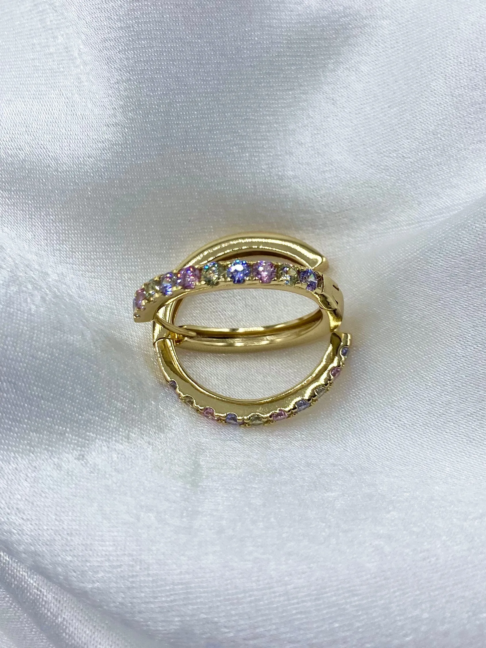 Angel Pastel Hoops
