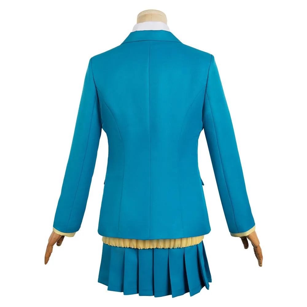 Ao no Hako Kano Chinatsu Blue School Uniform Set Cosplay Costume Outfits