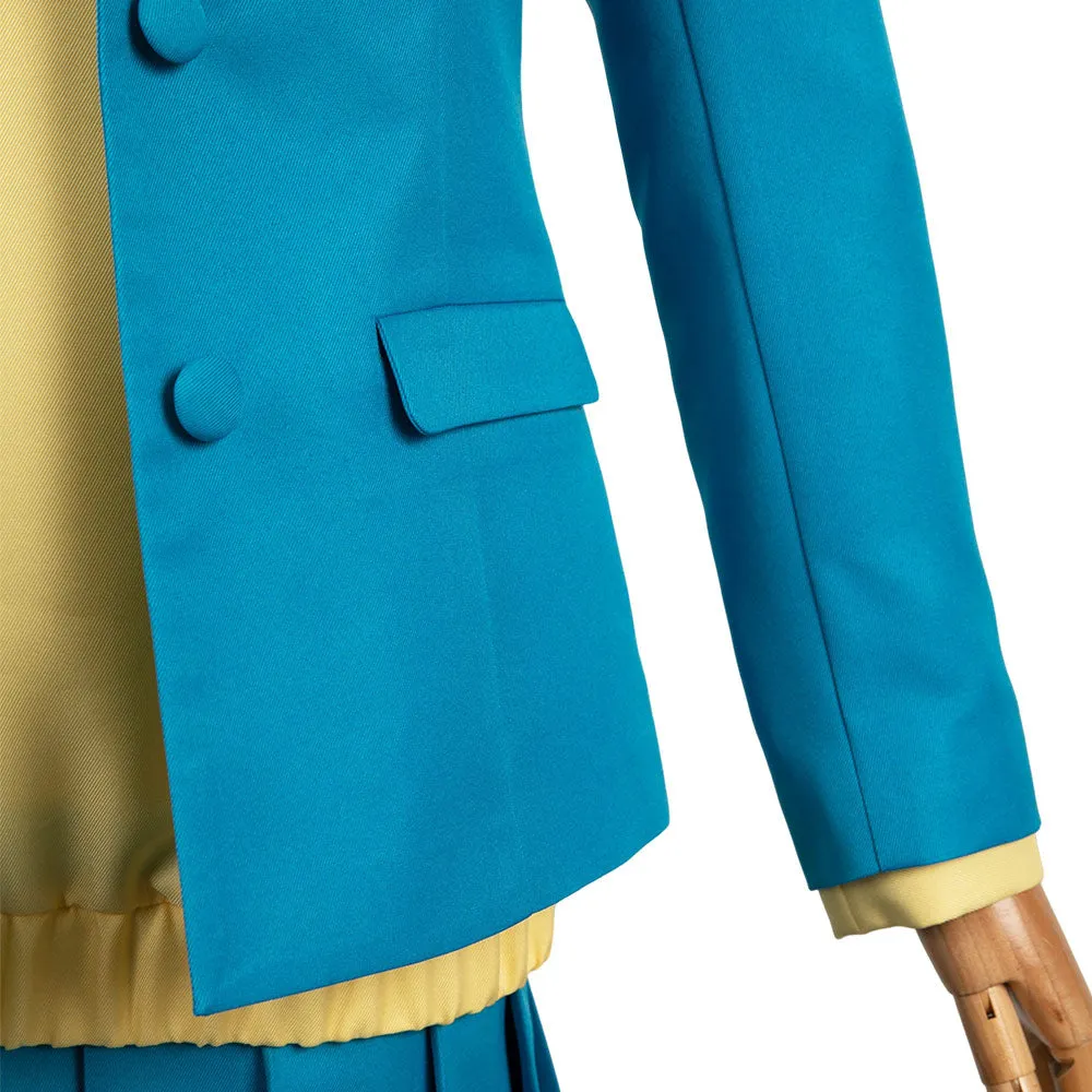 Ao no Hako Kano Chinatsu Blue School Uniform Set Cosplay Costume Outfits
