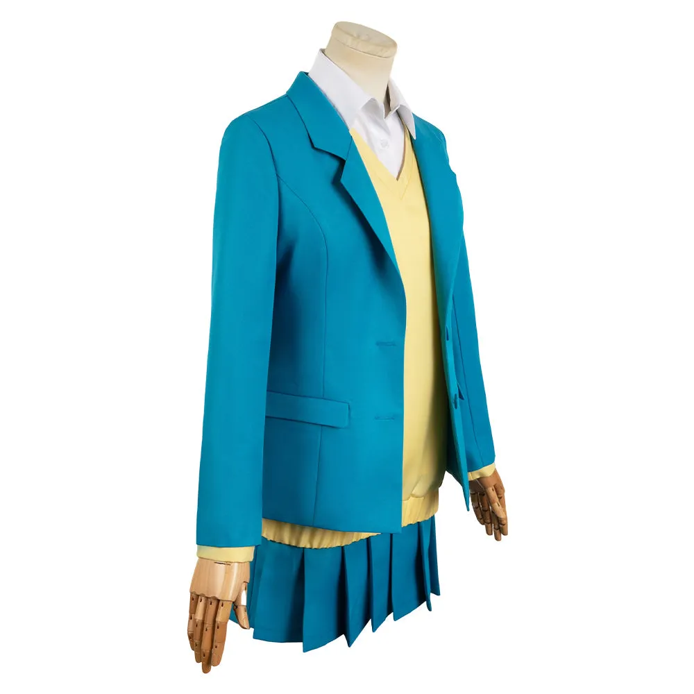 Ao no Hako Kano Chinatsu Blue School Uniform Set Cosplay Costume Outfits