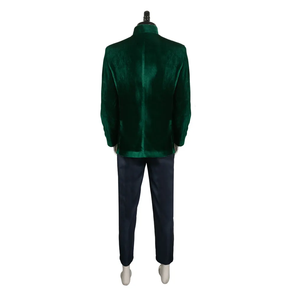 Argylle Official Trailer 2024 Secret Service Green Suit Cosplay Costume Outfits Halloween Carnival Suit