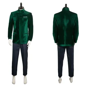 Argylle Official Trailer 2024 Secret Service Green Suit Cosplay Costume Outfits Halloween Carnival Suit