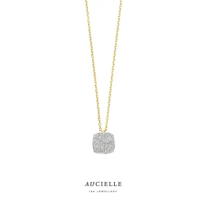 Aucielle - Collier - Pavé, Or Jaune et Diamant (AK0017D/45)