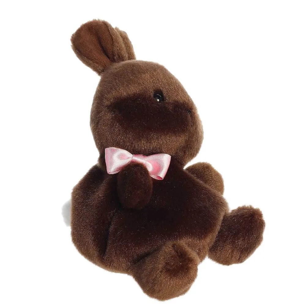Aurora Palm Pals Chocolate Bunny Plush Toy