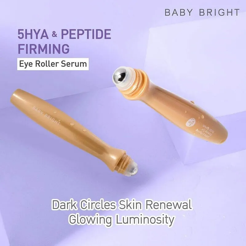 Baby Bright 5HYA & Peptide Firming Eye Roller Serum 15ml