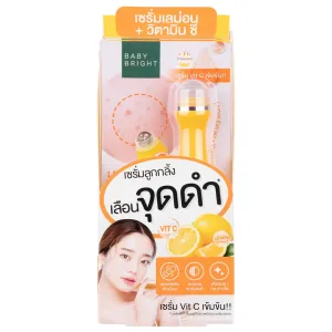 Baby Bright Lemon & Vit C Whitening Dark Spot Roller Serum 15ml