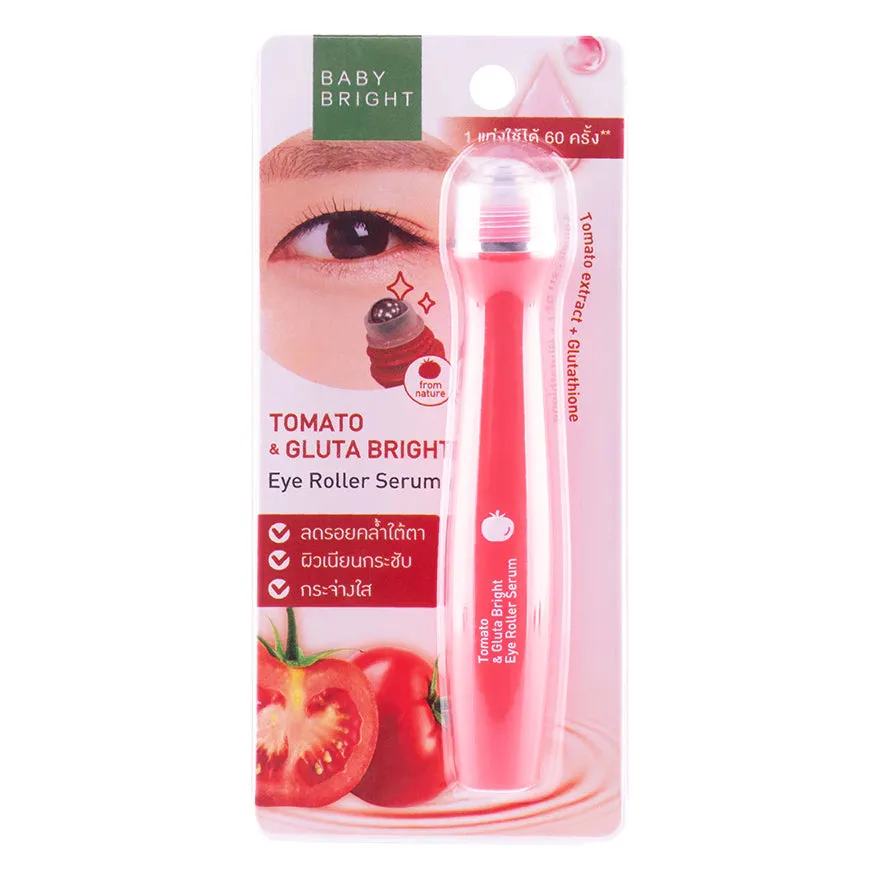 Baby Bright Tomato & Gluta Bright Eye Roller Serum 15ml