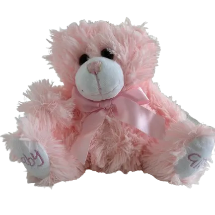 Baby Paws Baby Girl Pink Teddy- 25cm
