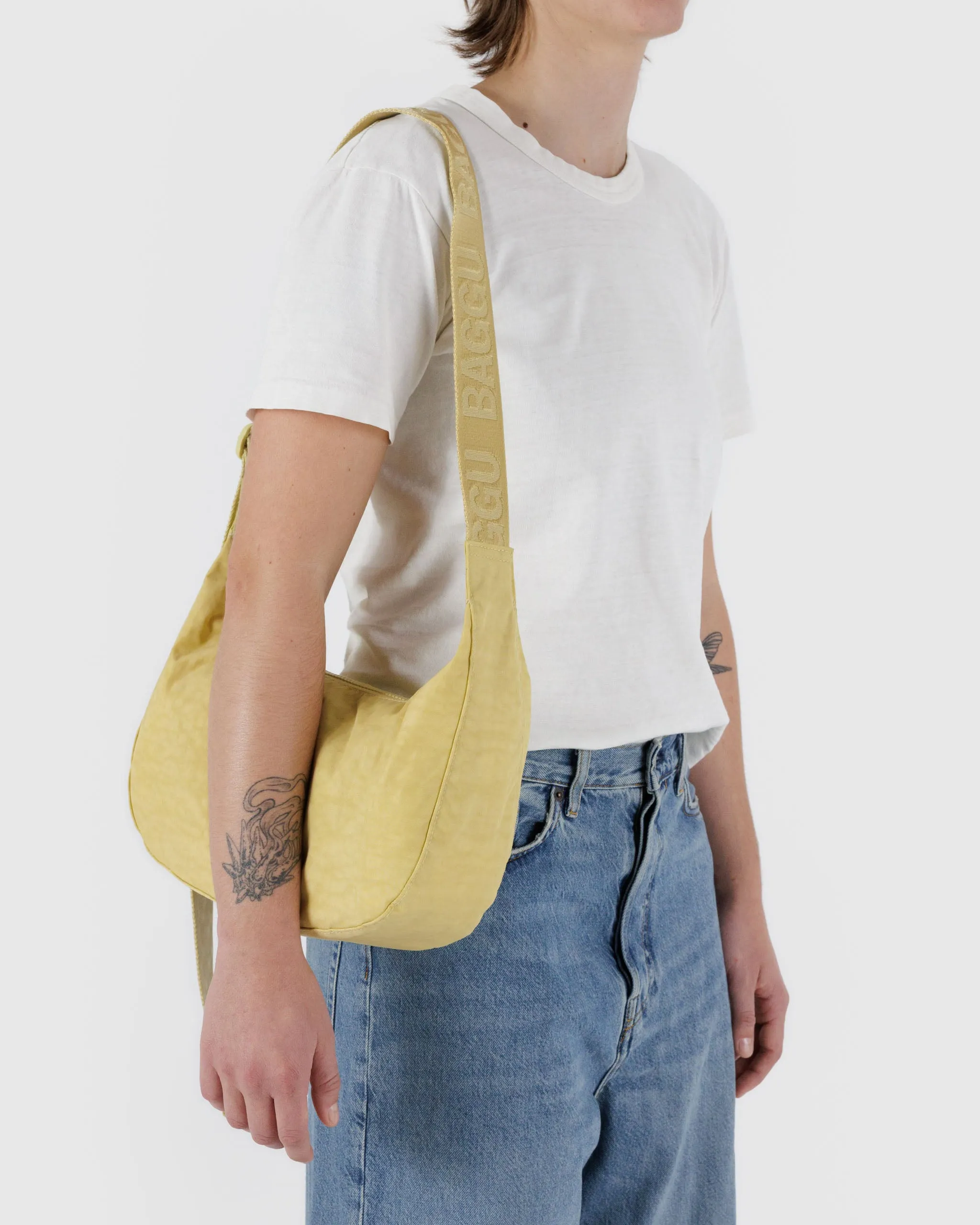Baggu Medium Nylon Crescent Bag