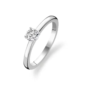 Bague TI SENTO - Argent, zircons (12110ZI)
