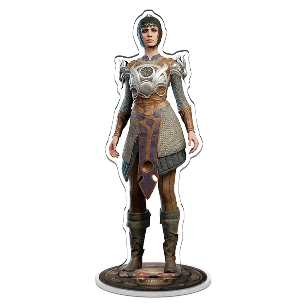 Baldur's Gate 3 Shadowheart Game Character Acrylic Stand Model Action Figures Toys Desk Decoration Ornament Gifts