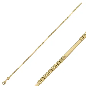 BALL BOLD GOLD THIN BAR BRACELET