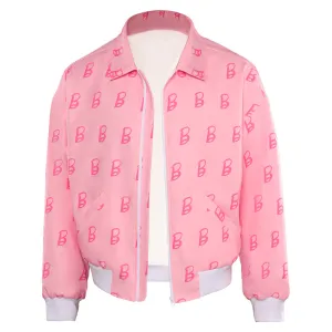 Barbie 2023 Ken Printed Jacket Cosplay Costume Halloween Carnival Party Suit