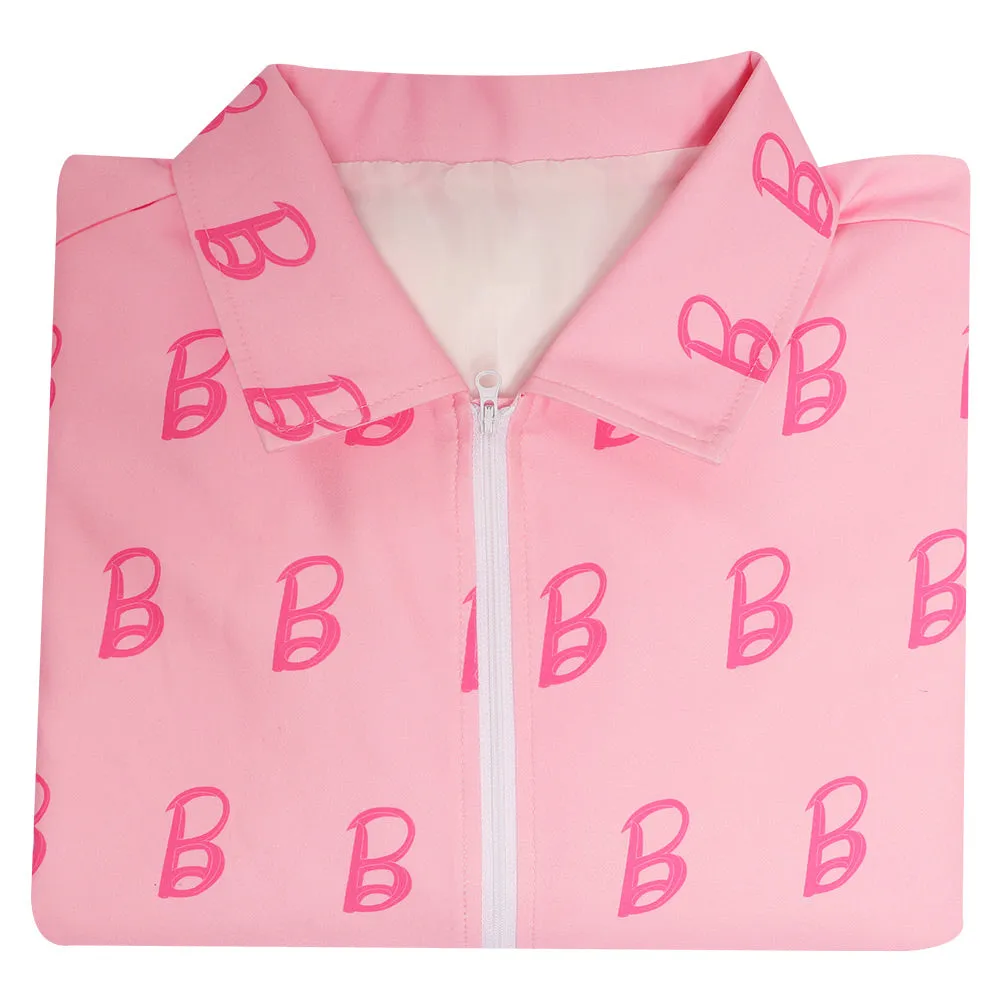 Barbie 2023 Ken Printed Jacket Cosplay Costume Halloween Carnival Party Suit