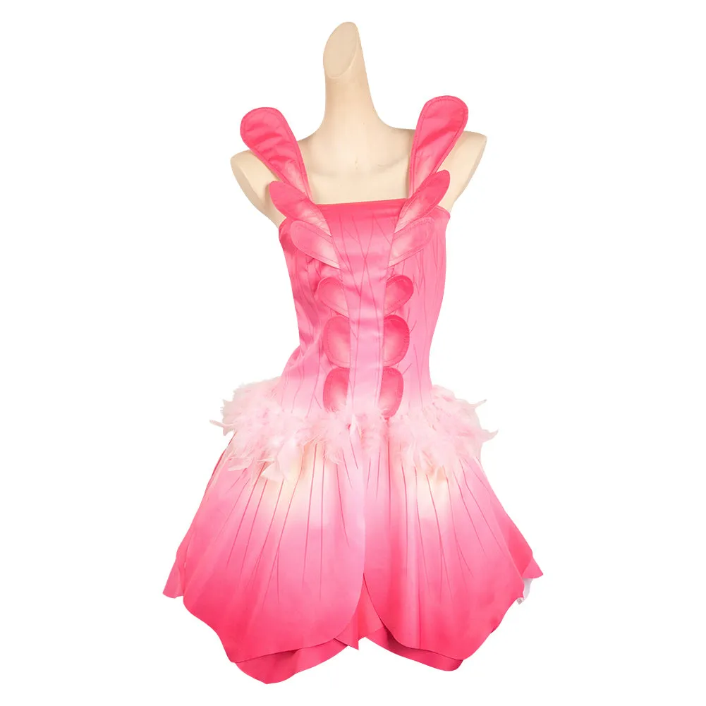 Barbie Elina Pink Petal Suit Cosplay Costume Outfits Halloween Carnival Suit