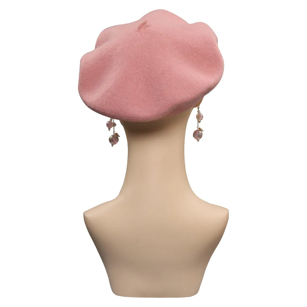 Barbie Hat Earring Bowknot Cosplay Halloween Carnival Accessories Gifts
