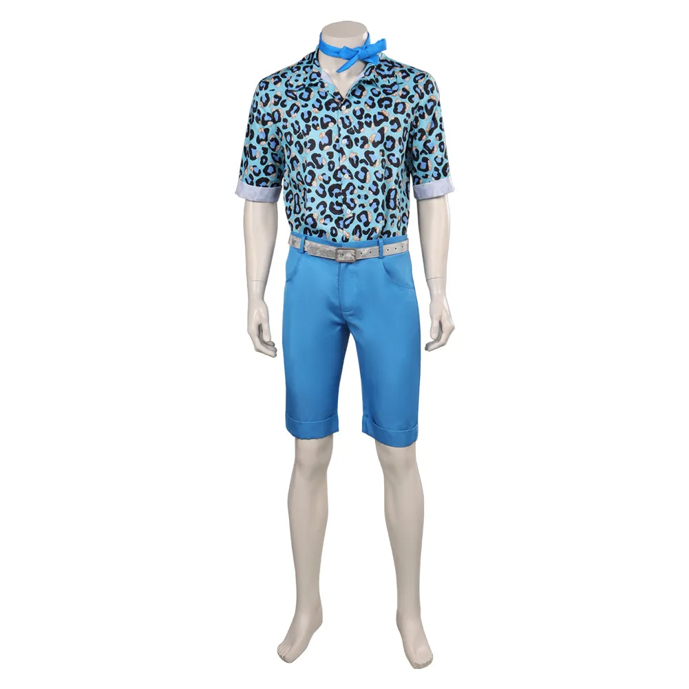 Barbie Ken Cosplay Costume Blue Outfits Halloween Carnival Suit