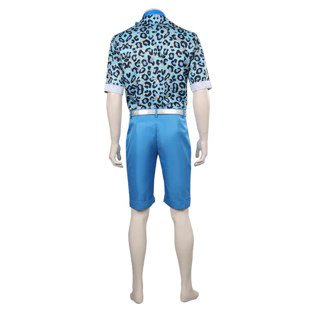 Barbie Ken Cosplay Costume Blue Outfits Halloween Carnival Suit