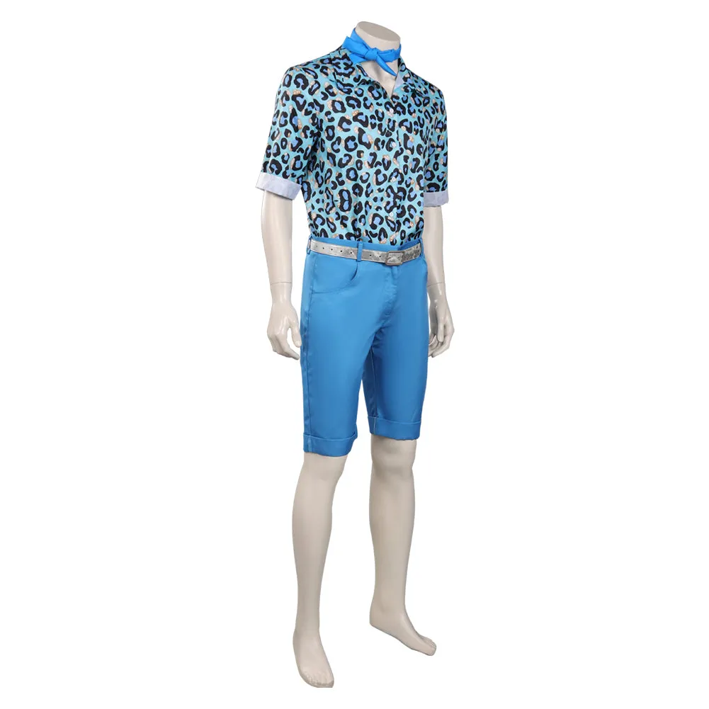 Barbie Ken Cosplay Costume Blue Outfits Halloween Carnival Suit