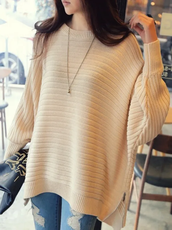 batwing side zipper top