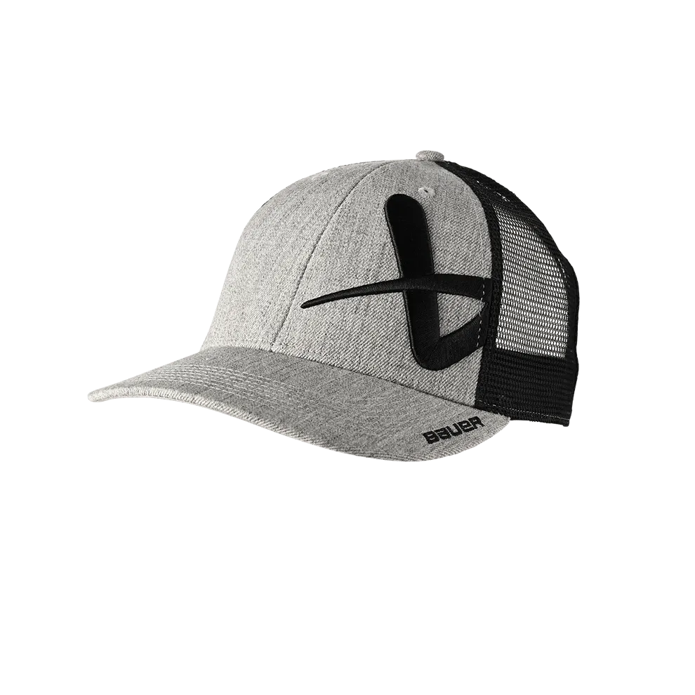 Bauer - Grey Core Snapback Hat