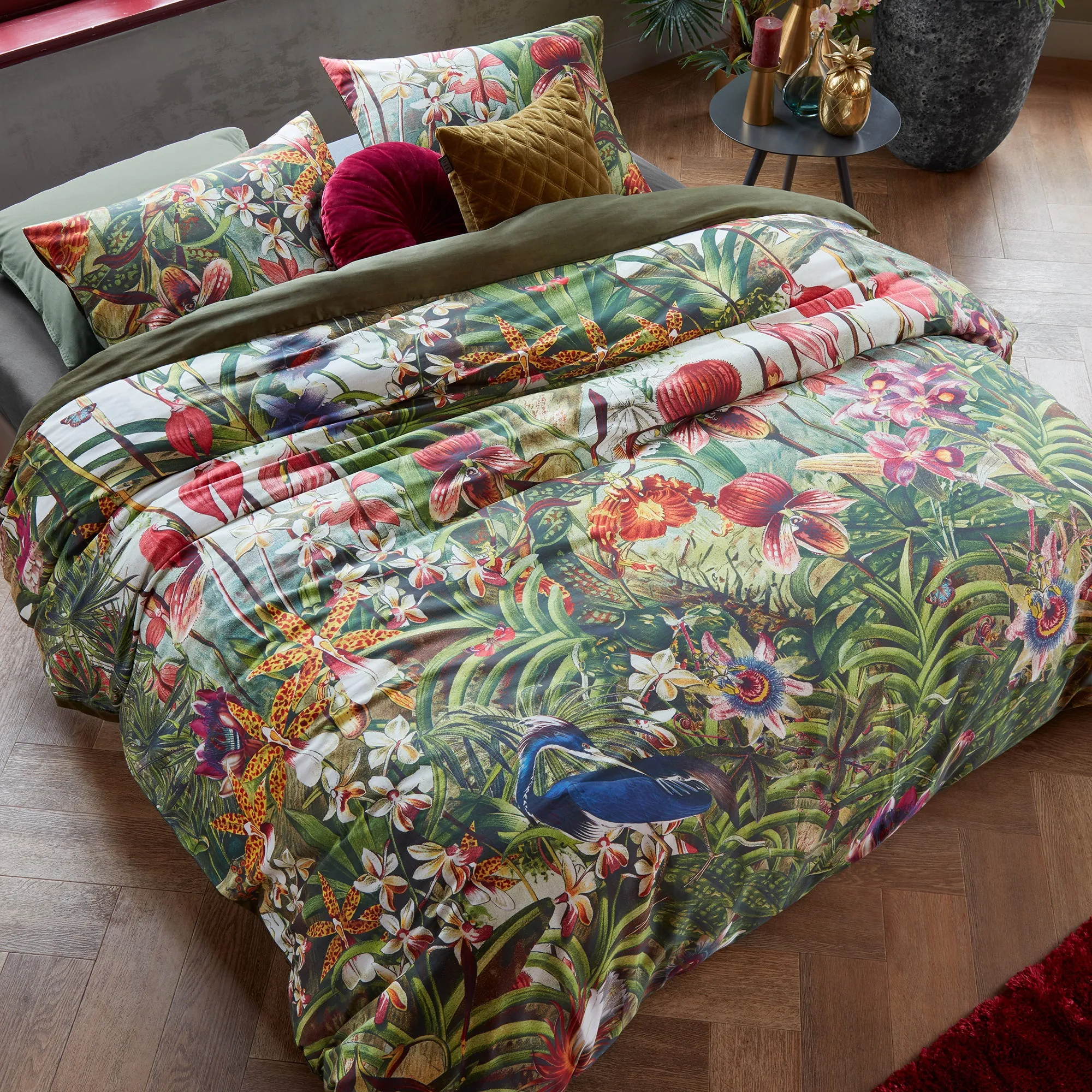 Bedding House Sweet September Sateen Quilt Cover Set
