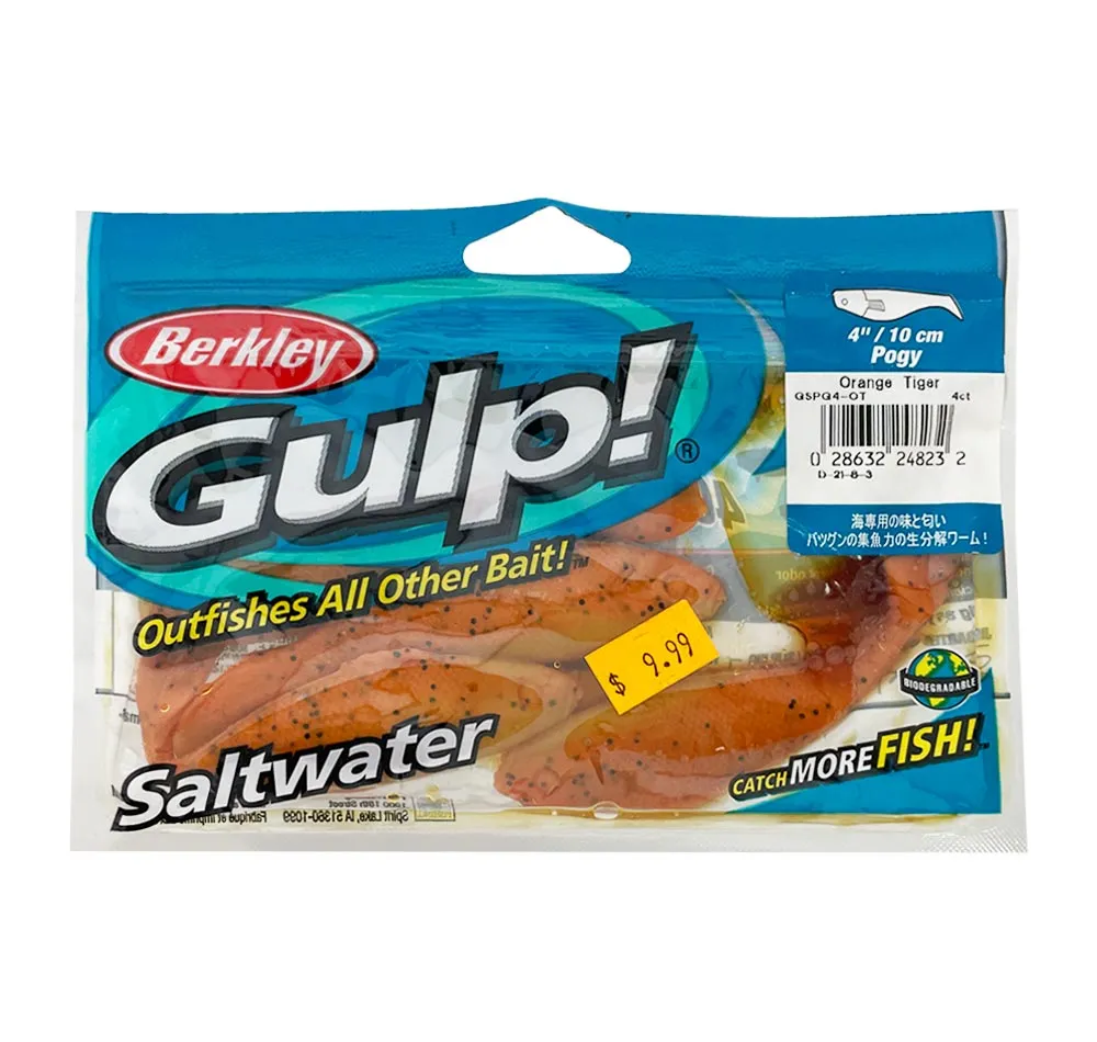 Berkley Gulp Pogy Soft Plastics
