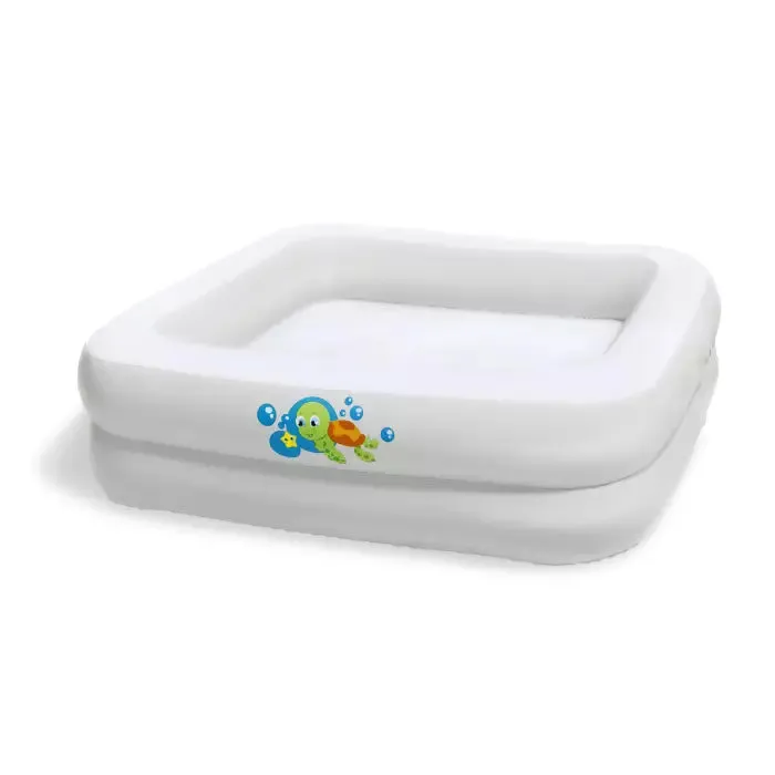 Bestway 34" X 34" X 10"/86CM X 86CM X 25CM Scrub-A-Dub Baby Tub (Contents:1 tub, repair patch)