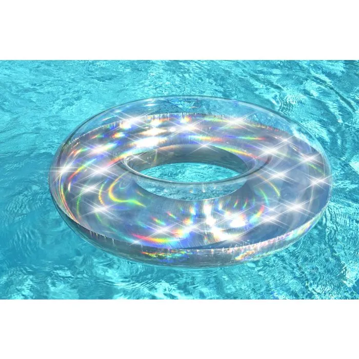 Bestway 42"/ 1.07M Iridescent Swim Ring (Contents:1 swim ring, repair patch.)