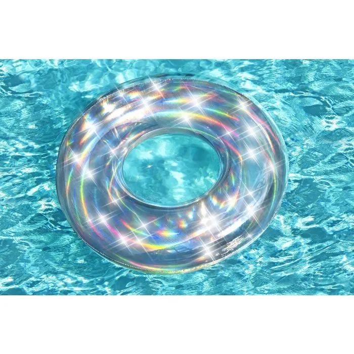 Bestway 42"/ 1.07M Iridescent Swim Ring (Contents:1 swim ring, repair patch.)