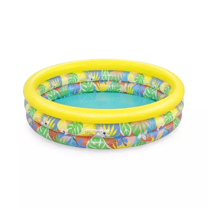 Bestway Φ66" X H15"/Φ1.68M X H38CM Floral Paradise Play Pool(Contents:1 pool, repair patch)
