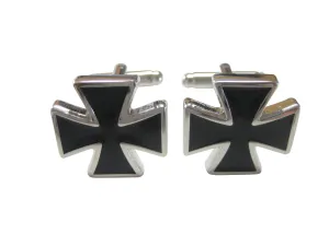 Black Cross Cufflinks
