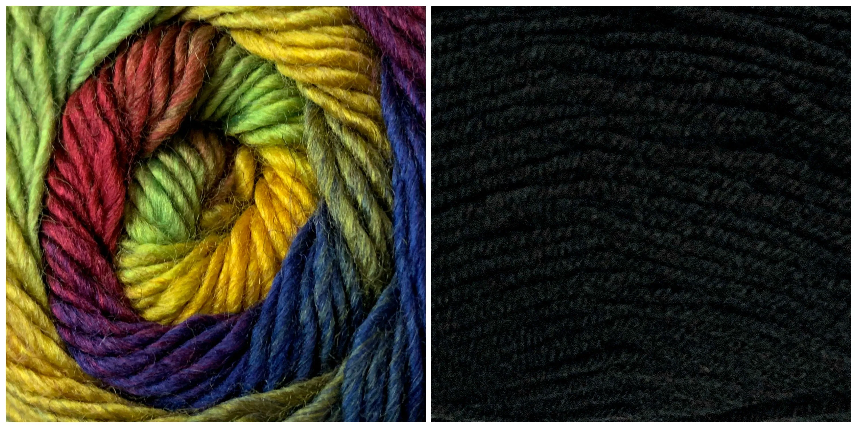 BLACK   POEM - Embossed Phoenix Vortex Shawl KIT
