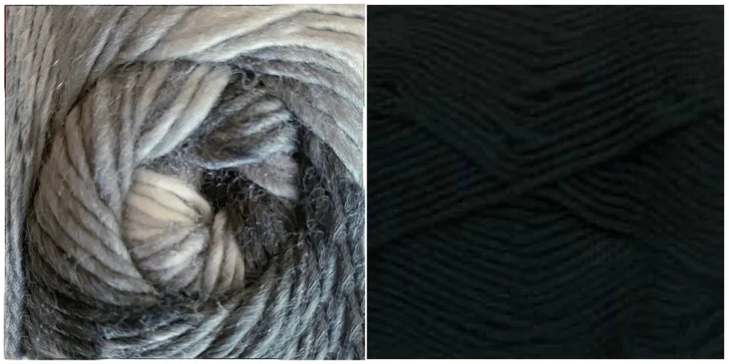 BLACK   PRISM - Falling Leaves Scarf YARN KIT