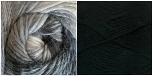 BLACK   PRISM - Falling Leaves Scarf YARN KIT
