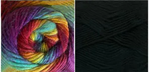 BLACK ( Woolicious) / PRISM (Dream Pillow)