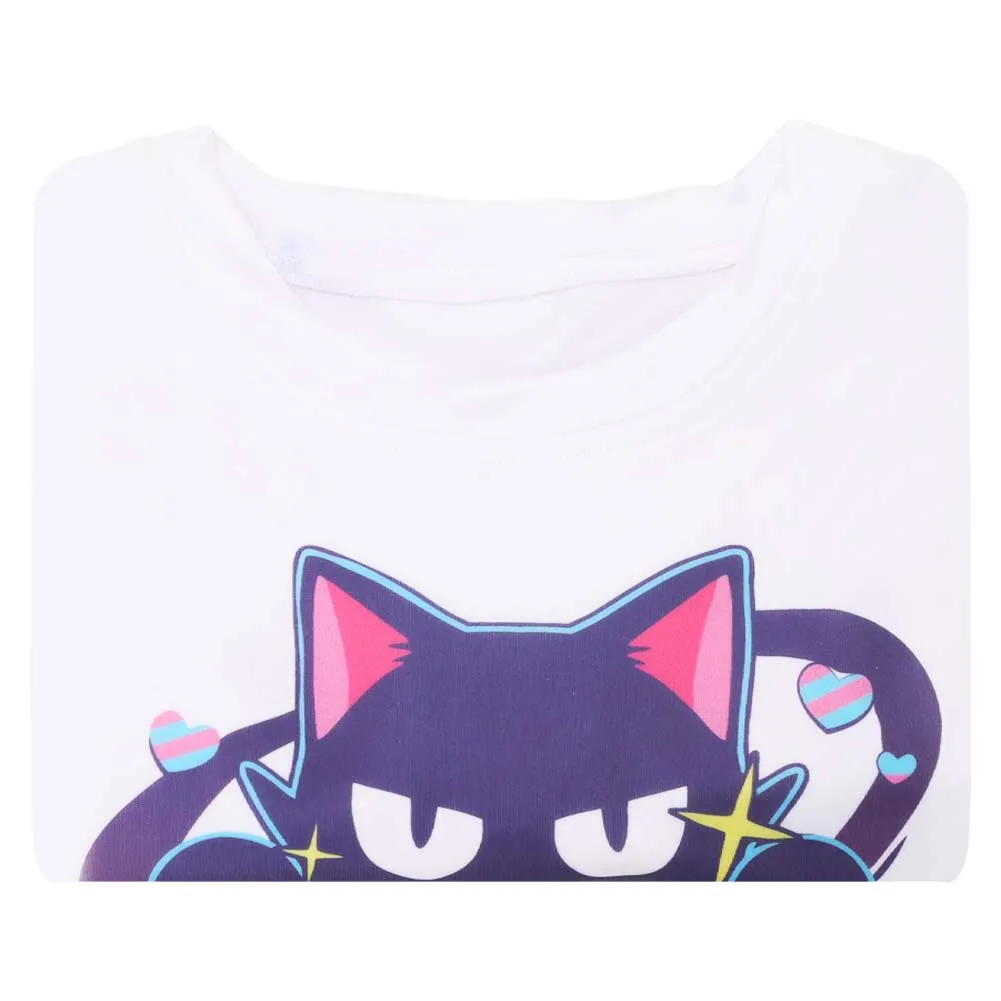 Blue Archive After School Sweets Club Sugar Rush Printed T-shirt Cosplay Costume Outfits