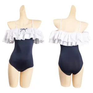 Blue Archive Tsukiyuki Miyako Swimsuit Cosplay Costume Halloween Carnival Suit