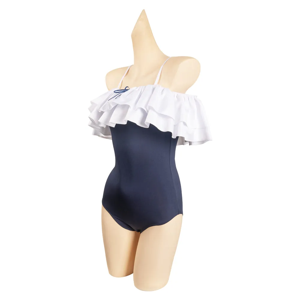 Blue Archive Tsukiyuki Miyako Swimsuit Cosplay Costume Halloween Carnival Suit