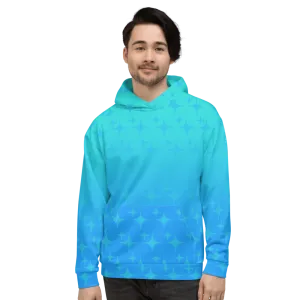 Blue Ghost Sparkle Hoodie (Adult XS-3XL)