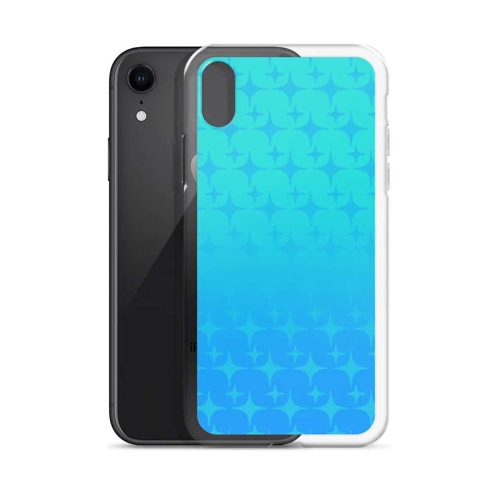Blue Ghost Sparkle Phone Case (iPhone 6/6S/6 Plus/6S Plus/7/8/7 Plus/8 Plus/X/XS/XR/XS Max/11/11 Pro/11 Pro Max/SE)