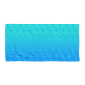 Blue Ghost Sparkle Towel